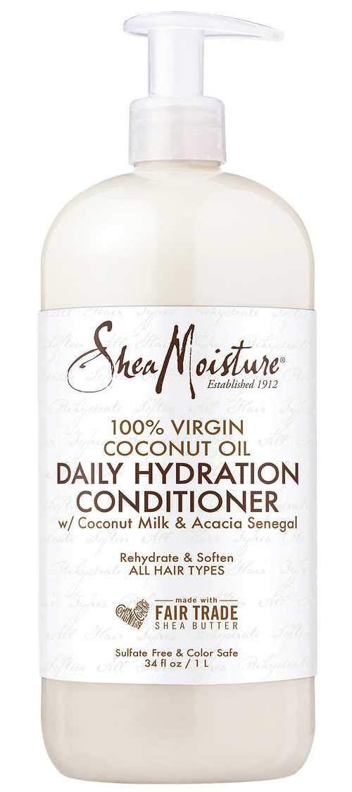 Shea Moisture Moisturizing Conditioner Coconut Oil Daily Hydration, Made with Real Coconut Oil, 34 Fl Ounce
