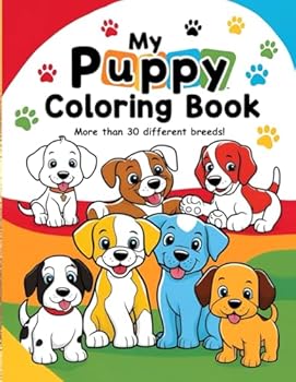 My Puppy Coloring Book: More than 30 different breeds!