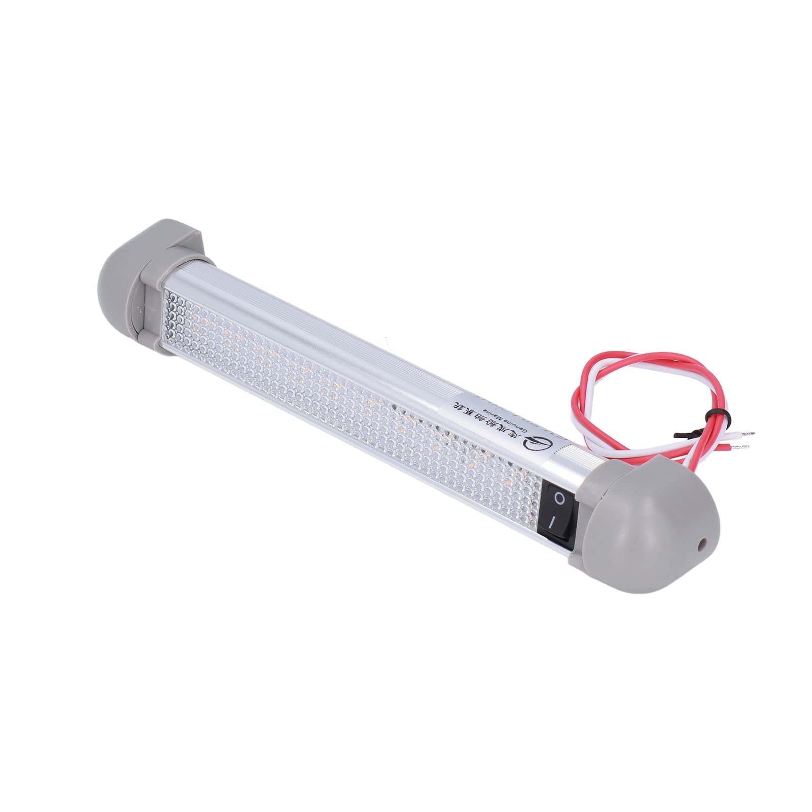 Barre D Éclairage LED Pour Auvent 8 Pouces 720LM IP66 Rotation À 180° Interrupteur Intégré Éclairage Extérieur Idéal Pour Camping Car Bateau Garage Et Entrée