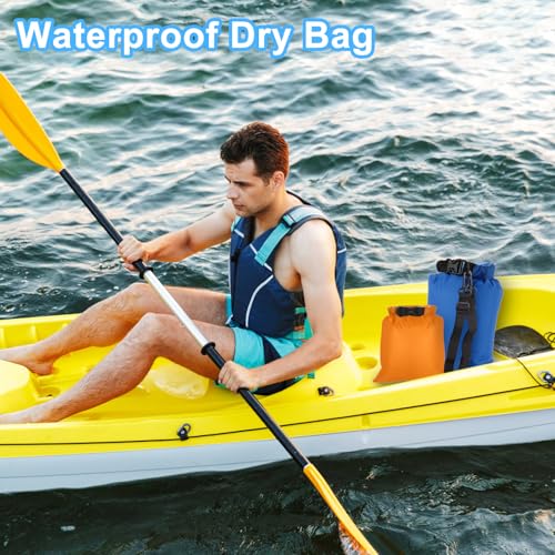 VFANDV Bolsa Estanca Impermeable 8 Piezas, 1.5/2.5/3/3.5/5/8L/10L/13L Bolsas Secas Ligeras Bolsas Secas Impermeables Bolsa Impermeable para Rafting Senderismo Viaje de Campamento Natación Esnórquel - imagen 5