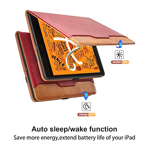 Coque iPad Mini protection intégrale rouge pour éviter les rayures d'écran - 2