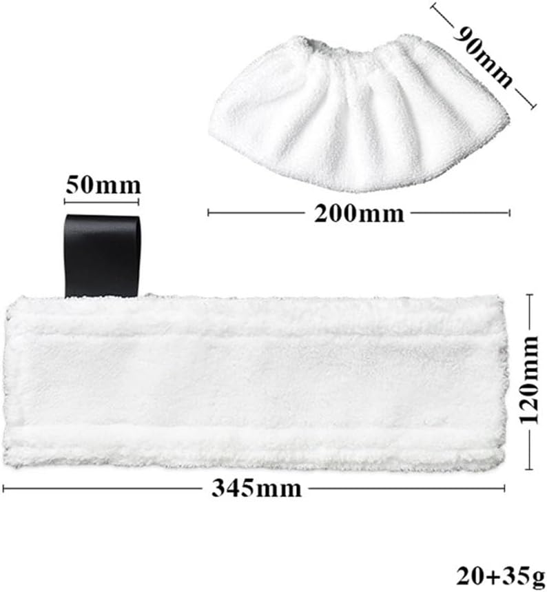 Steam Mop Cloth Cleaning Pad Cloth Cover Rags Replace Accessories Compatible with Karcher Compatible with EasyFix SC2 SC3 SC4 SC5 Mop Cleaner Spare Parts(8pcs)