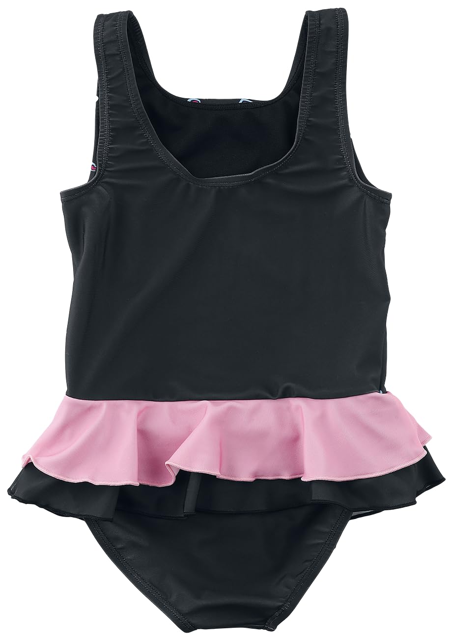 LOONEY TUNES Kids - Charming Tweety Mujer Bañador Infantil Negro