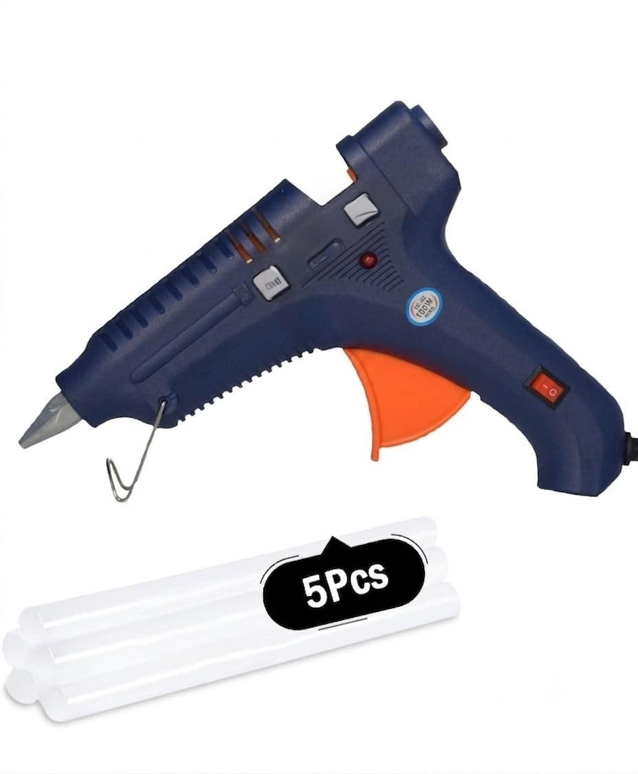 50 W Glue Gun with 5 Glue Sticks for DIY art and craft-image-30