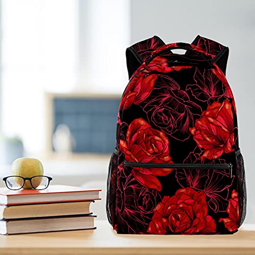 Sac à dos pour ordinateur portable résistant en tissu sergé avec imprimé mandala - 6