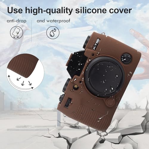 Funda de silicona para cámara Fujifilm X-T50 miniatura 4