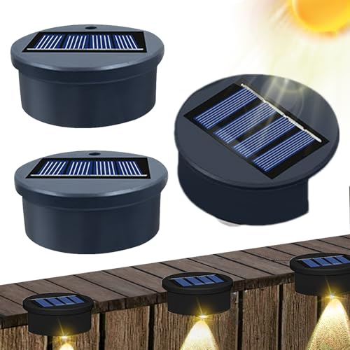 Esncddym Solar Lights Outdoor,3X Outdoor Pool Lights Solar P