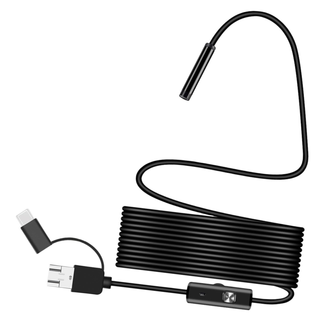 1pc Inspection Camera Interface for Phones Rated for Borescope Applications Easy to Use for Diagnostics and Inspections
