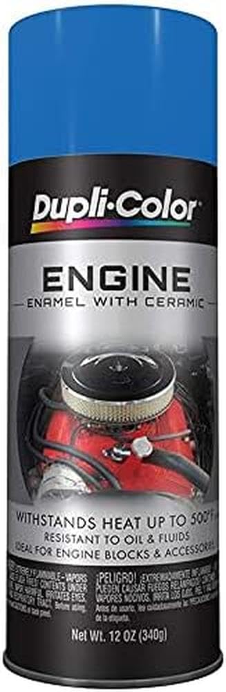 Dupli-Color CDE1620 Engine Paint with Ceramic, Chevrolet Orange, 12 Ounce, 1 (Non-Carb Compliant) — view 3