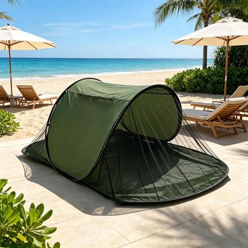 Tienda de red plegable de camping para exterior patio y terraza 3