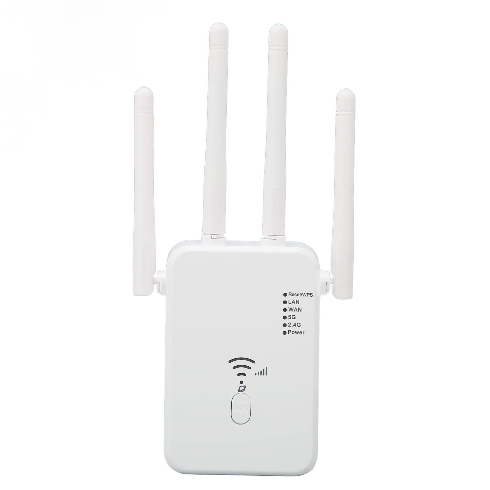 Extension Wi-Fi pour répéteur domestique Booster de connexion Internet amplificateur de Signal double bande 1200Mbps 5G avec 4 antennes