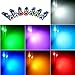 WeiHong T5 Wedge LED Bulbs, 10 Pieces, with Twist Lock Base, 74, 70, 37, 17, 2721, PC74, PC37, LED Bulbs for Car Interiors, Indicators, Dashboards, Instrumentation, Panels (White)