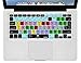 XSKN Adobe Illustrator Shortcuts Keyboard Skin Silicone AI Hotkeys Keyboard Cover for MacBook Air 13 & MacBook Pro 13 15 17, Retina (US/European ISO Keyboard)