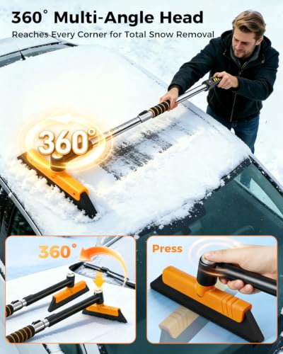 360° EVA Foam Rotating Snow Brush