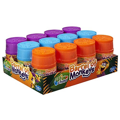 Hasbro Gaming Elefun And Friends Barrel Of Monkeys Game, 1+ Players, Ages 3 And Up (Colors May Vary) #TOP5
