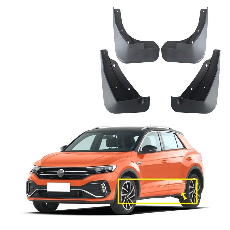 Garde-boue VW T-ROC R-Line idéaux pour vos sorties en nature