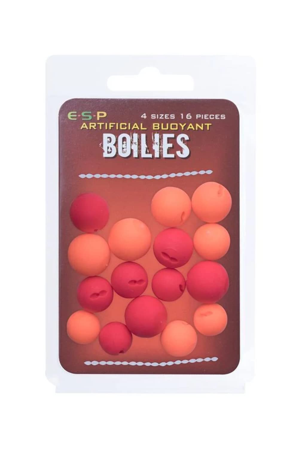ESP Artificial Buoyant Boilies c/o Reelfishing (Orange & Red)