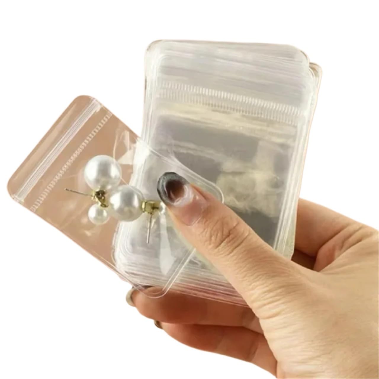 Bolsas de regalo de PVC de alta transparencia para muestrarios de joyería