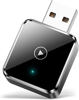 Mini Kabelloser CarPlay Adapter für iPhone - Wireless CarPlay Dongle Box, wandelt werkseitig verkabeltes CarPlay in kabelloses CarPlay um, Plug-and-Play, extrem geringe Verzögerung
