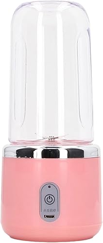 Miniatura 5 de Exprimidor portátil de 10.1 fl oz, 6 cuchillas, recargable, pequeño vaso doméstico para estudiantes, taza multifuncional automática para jugo de