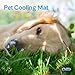 The Green Pet Shop Chillz Gel Mat, Extra Large - Pressure-Activated Cooling Pad for Pets Over 50 lbs - Non-Toxic, No Water or Refrigeration Needed - Ideal for Home, Travel & Crates