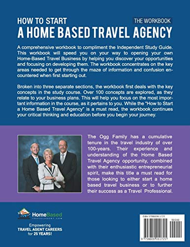 How to Start a Home Based Travel Agency: The Workbook - 2020