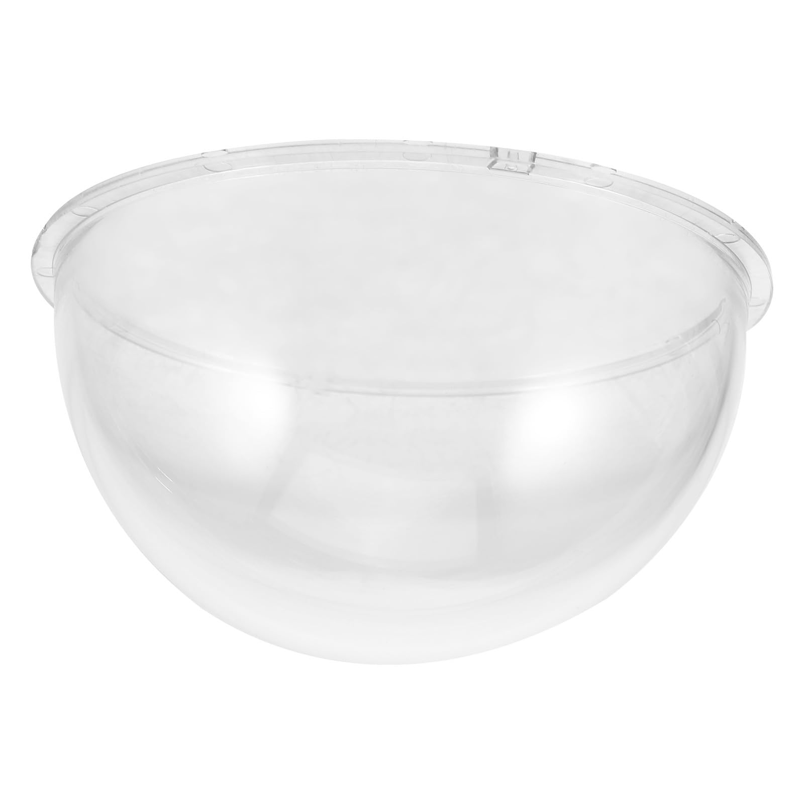 IMIKEYA Cache pour Caméra de Sécurité, Caméras Dômes, Couvercle de Dôme en Acrylique 3,1 Pouces, Protection Résistante la Déformation pour Intérieur et Extérieur
