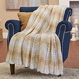 Herrschners Language of Color White Afghan Crochet Kit