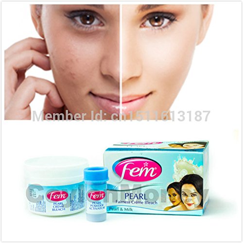 Fem Pearl Fairness Cremes Cream Bleach Bleaching Wheatish skin