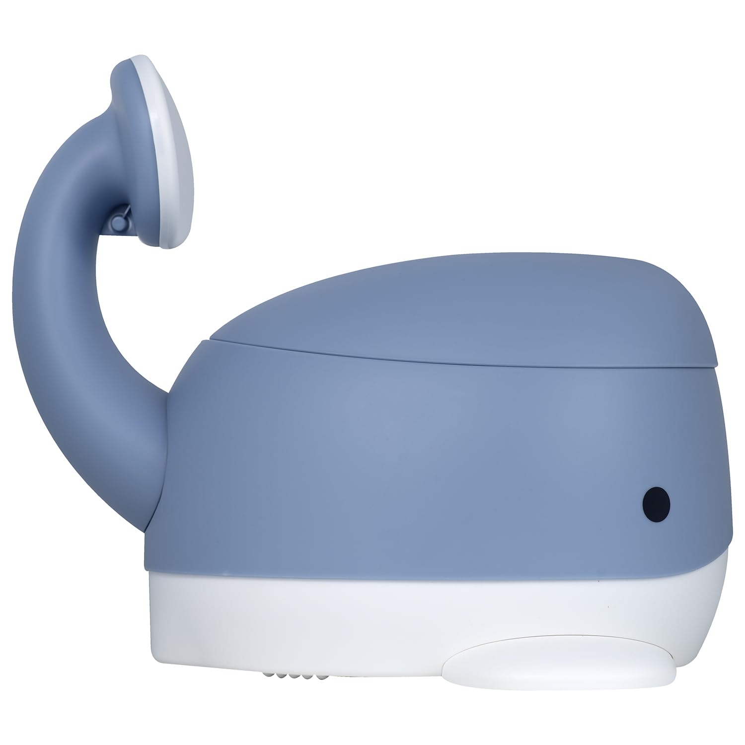 Kindsgut Kinder-Töpfchen Babytopf WC Klo Wal-Design Toiletten-Training Taubenblau