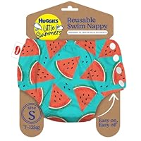 Huggies Little Swimmers Reusable Swim Nappy Small (7-12kg) Watermelon Crush