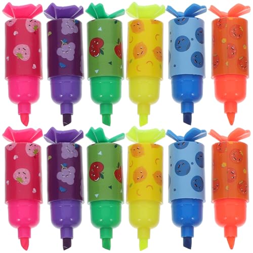 Stylos pastel mini bonbons colorés pour garçon et fille