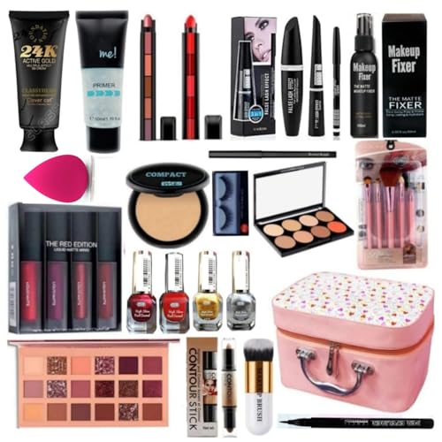 Natural Makeup Wakeup Makeup: Everyday Essentials Makeup Gift Kit...