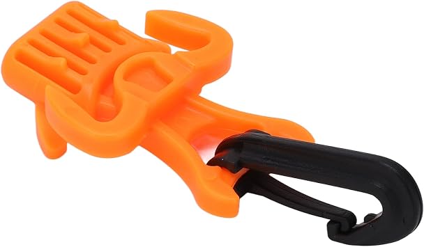 VGEBY Plastic Diving Regulator Octopus Holder, Dive Mouthpiece HolderOrange Diving Supplies