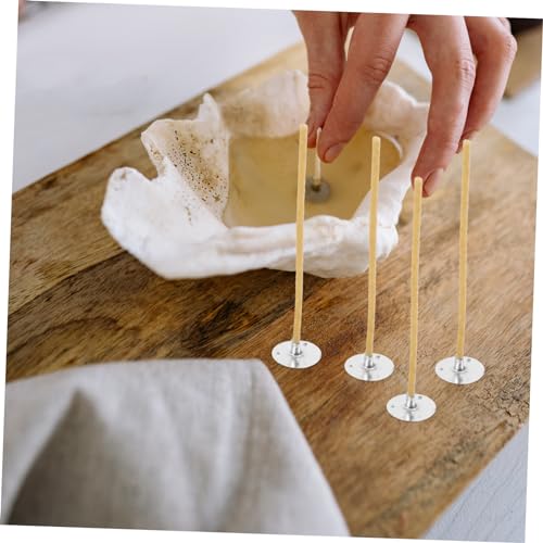 Mechas para velas Tofficu preenceradas 100 pcs miniatura 6