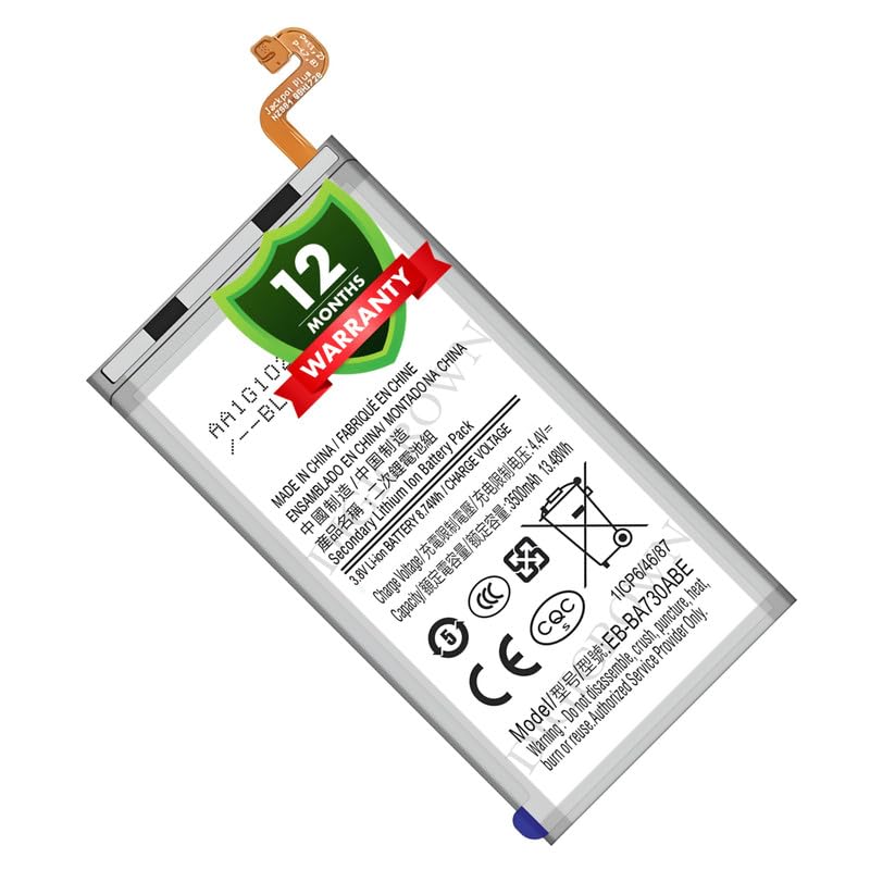 Image of Original EB-BA730ABE Battery Compatible for Samsung Galaxy A8+ (2018) (SM-A730F) - (3500mAh) - 1 Year Warranty DF7
