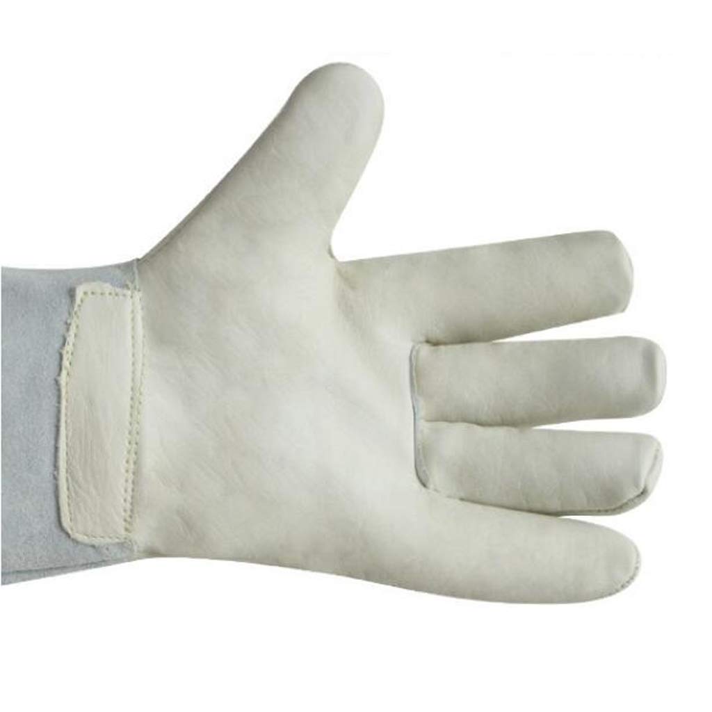 Gantelets de Travail de Jardinage, Gants de Travail, congélateur isolé en Cuir for Temps Froid, Grand Travail -36 cm
