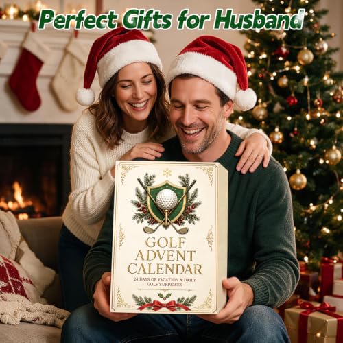 Golf Advent Calendar 2026 for Men, 24-Day Christmas Countdown Calendar by Einailvk - Used condition - Image 6
