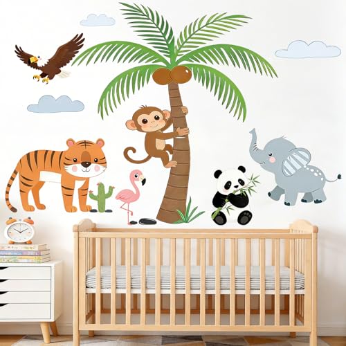 Vinilos decorativos animales para pared infantil miniatura 6