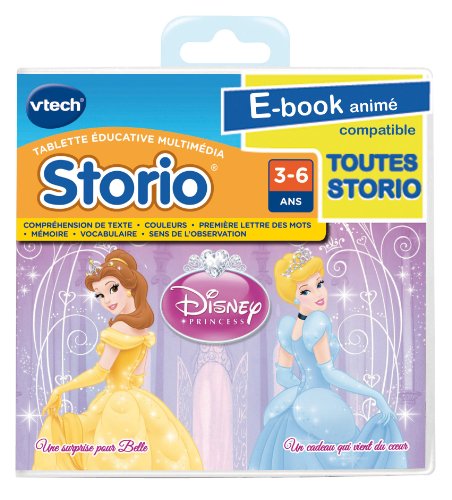 Vtech - 281105 - Storio - E-book animé - Disney Princess