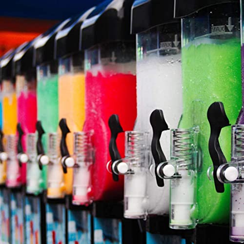 ICE BÄR Slush Sirup 12 fruchtige Sorten 5 Liter Konzentrat | Geschmack Apfel Kiwi | Slushy Maker Ice für Eis Maschine zum Selbermachen Getränkesirup – Bild 4