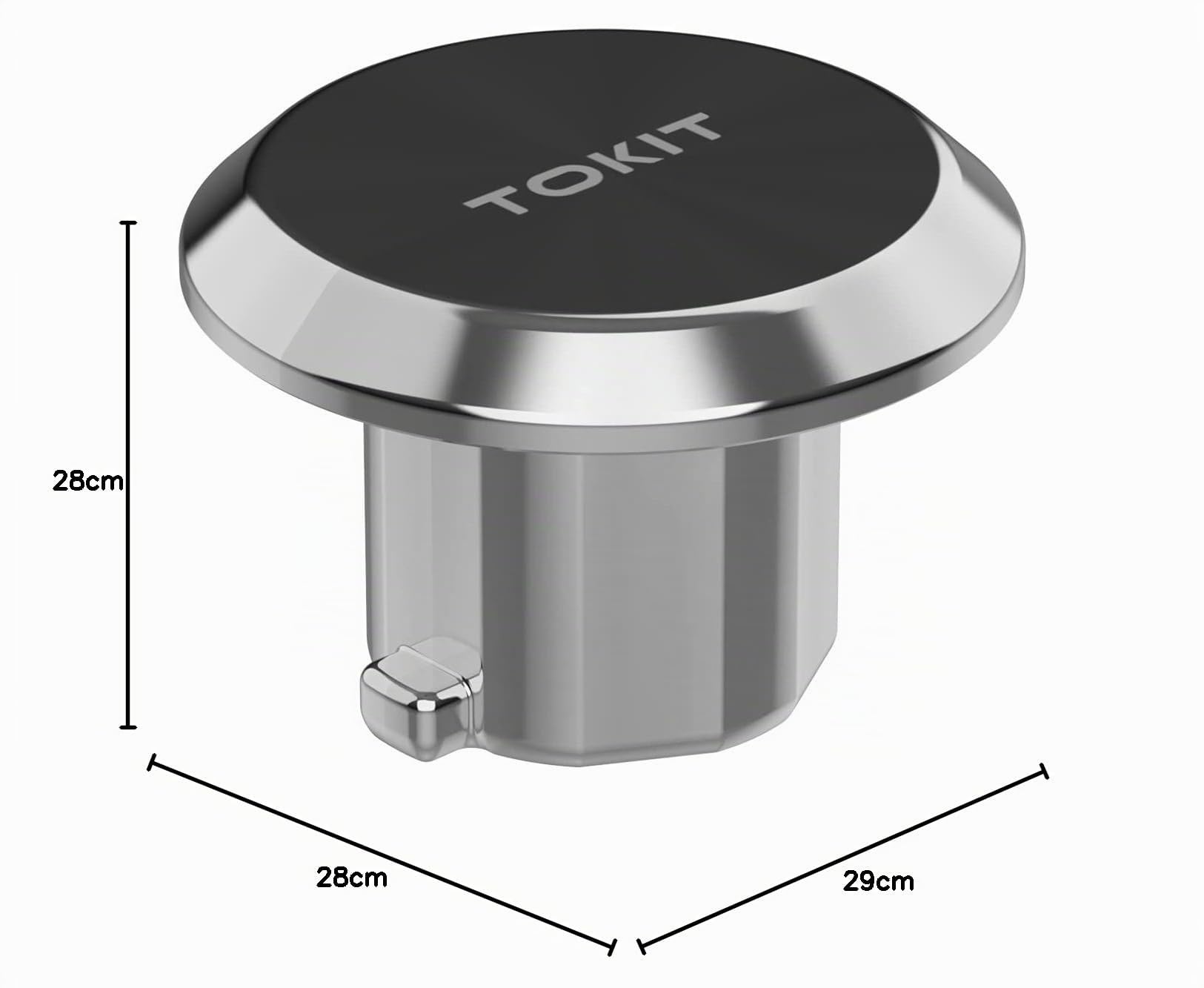TOKIT Omni Cook Roboter Tout-en-un Cuisine Multifonction Robot Patissier 21 Modes de Cuisine Intégré 7 '' Ecran Tactil Guide de Recettes, Hachoir Presse-agrumes, Robot Mélangeur, Mixeur (Set)