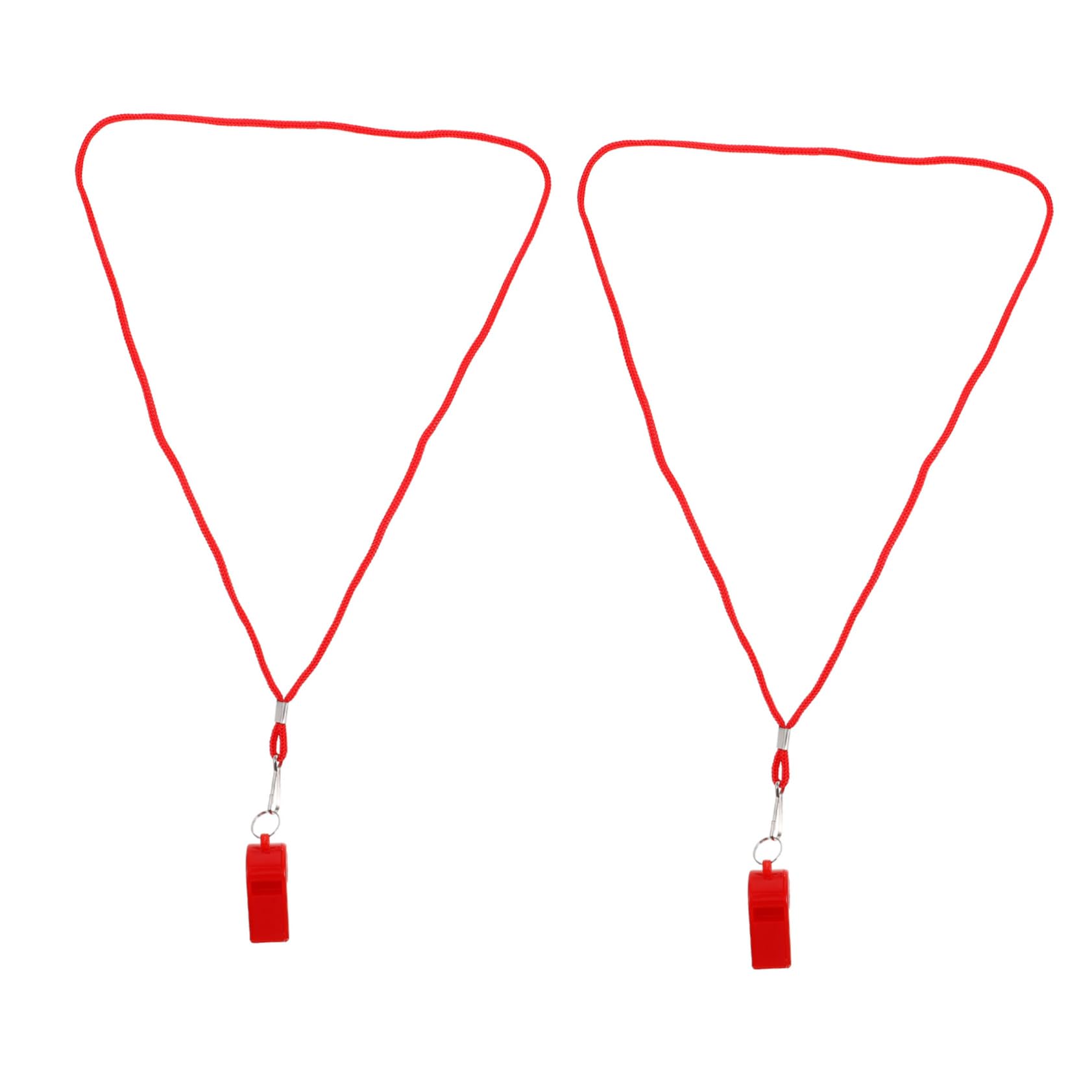 BESPORTBLE 2pcs Football Whistle Plastic Whistle for Teacher Loud and Durable for Sports Training Emergency Use