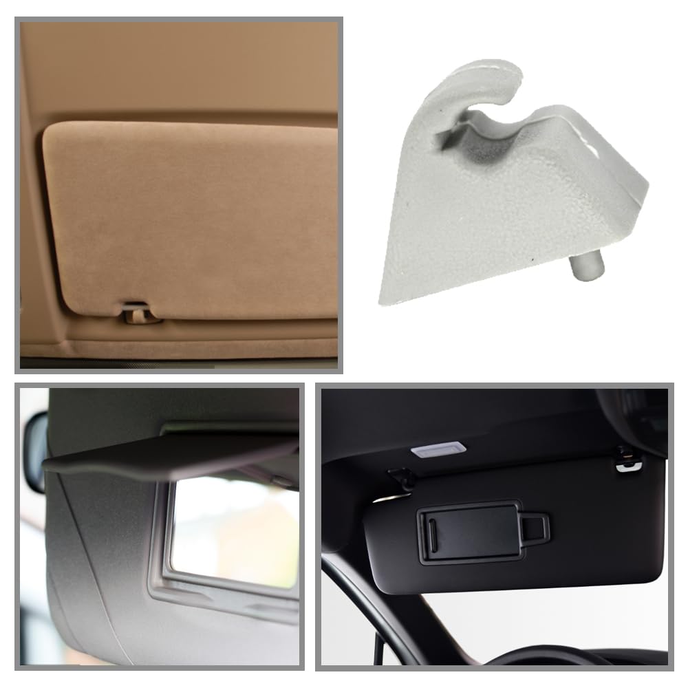 Amazon | BAIWANLCH 自動車用サンバイザー交換用クリップ 頑丈なサン