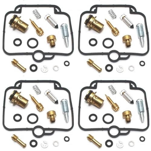 Kit réparation carburateur Suzuki GSF1200 Bandit GV75A avec vis d'air et joints durables