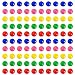 Officeship 100PCS Power Magnets 3/4" Diameter Assorted Colors Gift Idea