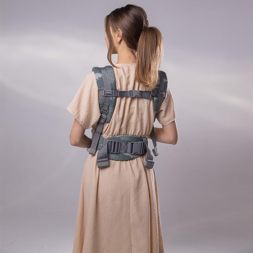 Love & Carry Porte-bébé One pour nouveau-né (Forest)