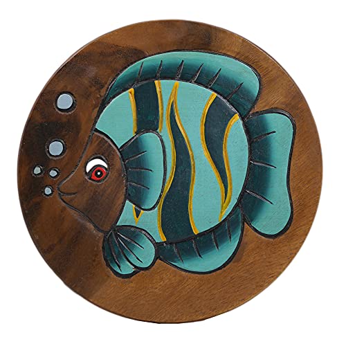 ART-CRAFT Vielseitiger Kinderhocker Holzhocker rund aus Massivholz...