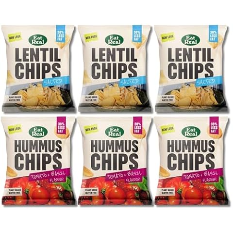 Eat Real Vegetable Crisps Multipack Snacks Cover