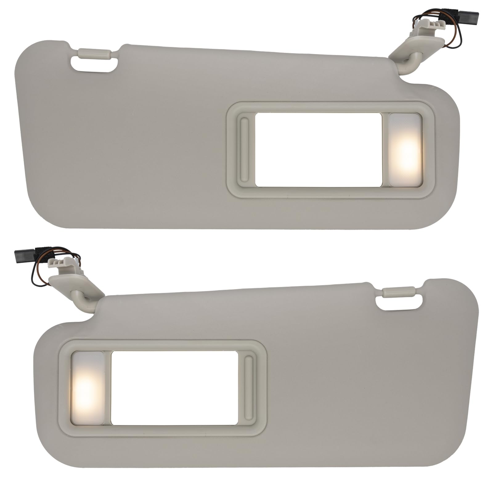 Amazon.com: NHILES Left Driver & Right Passenger Side Sun Visor